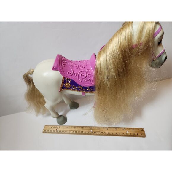 Disney Tangled Maximus Toy Horse – White, Pretend Play - Picture 10 of 11